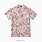 camisa de manga corta rockdale rosa sepia 0RZL2639 hombres Reef - Image 3