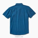 camisa de manga corta winfred azul francés 0RZL2653 hombres Reef - Image 4