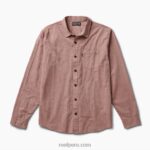 camisa de manga larga de estuardo caoba 0RZL2657 hombres Reef - Image 3