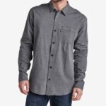 camisa de manga larga de estuardo caviar 0RZL2651 hombres Reef