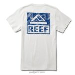 camiseta con gráfico de agua malvavisco 0RZL2621 hombres Reef