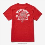 camiseta con gráfico flameado de herman montaña roja 0RZL2611 hombres Reef - Image 4