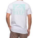camiseta de manga corta blanco brillante 0RZL2560 hombres Reef