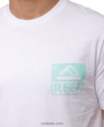camiseta de manga corta blanco brillante 0RZL2560 hombres Reef - Image 4