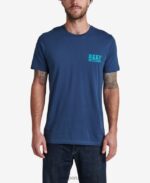 camiseta de manga corta carland insignias azules 0RZL2565 hombres Reef - Image 2