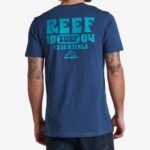 camiseta de manga corta carland insignias azules 0RZL2565 hombres Reef
