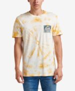 camiseta de manga corta con teñido anudado mineral 0RZL2579 hombres Reef