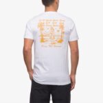 camiseta de manga corta de niña de la isla blanco brillante 0RZL2559 hombres Reef