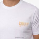 camiseta de manga corta de niña de la isla blanco brillante 0RZL2559 hombres Reef - Image 4