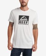 camiseta de manga corta del conductor malvavisco 0RZL2605 hombres Reef