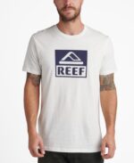 camiseta de manga corta del conductor malvavisco 0RZL2630 hombres Reef