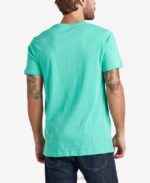 camiseta de manga corta del conductor verde electrico 0RZL2583 hombres Reef - Image 2