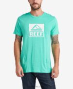 camiseta de manga corta del conductor verde electrico 0RZL2583 hombres Reef