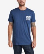 camiseta de manga corta insignias azules 0RZL2554 hombres Reef - Image 2