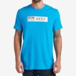 camiseta de manga corta lucis océano hawaiano 0RZL2599 hombres Reef