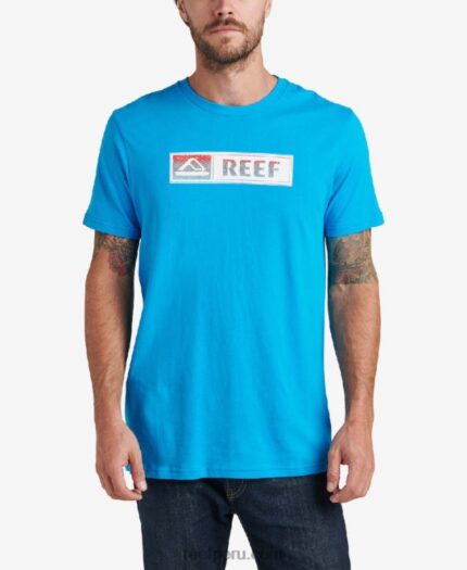 camiseta de manga corta lucis océano hawaiano 0RZL2599 hombres Reef