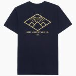 Camiseta de manga corta Peaks Recyclo Armada 0RZL2591 hombres Reef