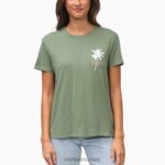camiseta de manga corta ridley espuma marina 0RZL2282 mujer Reef - Image 2