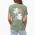 camiseta de manga corta ridley espuma marina 0RZL2282 mujer Reef