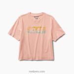 camiseta de manga corta sara tinte de corbata de melocotón 0RZL2285 mujer Reef - Image 3