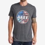 camiseta de manga corta wilson brezo de carbón 0RZL2633 hombres Reef