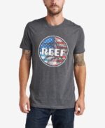 camiseta de manga corta wilson brezo de carbón 0RZL2633 hombres Reef