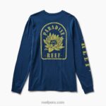 camiseta de manga larga azul insignia azul 0RZL2616 hombres Reef - Image 4