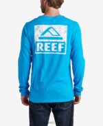 camiseta de manga larga con gráfico de wellie océano hawaiano 0RZL2603 hombres Reef - Image 2