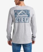 camiseta de manga larga cuero gris 0RZL2586 hombres Reef - Image 2