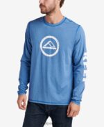 camiseta de protección contra erupciones de manga larga yuna azul lapislázuli 0RZL2602 hombres Reef