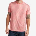 camiseta de punto de manga corta sutter hibisco 0RZL2585 hombres Reef