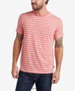 camiseta de punto de manga corta sutter hibisco 0RZL2585 hombres Reef