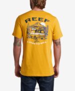 camiseta emergente de manga corta amarillo mineral 0RZL2577 hombres Reef