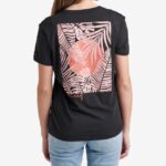 camiseta holgada de manga corta apilada caviar 0RZL2281 mujer Reef