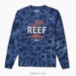 Camiseta Intel de manga corta con teñido anudado Armada 0RZL2626 hombres Reef