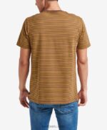 camiseta rumson de manga corta a rayas tambor de lluvia 0RZL2600 hombres Reef - Image 2