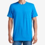 camiseta smith de punto con bolsillo y manga corta azul francés 0RZL2598 hombres Reef