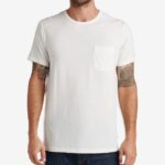 camiseta smith de punto con bolsillo y manga corta malvavisco 0RZL2610 hombres Reef