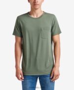 camiseta smith de punto con bolsillo y manga corta tomillo verde 0RZL2588 hombres Reef