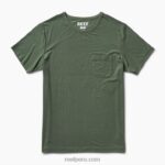 camiseta smith de punto con bolsillo y manga corta tomillo verde 0RZL2588 hombres Reef - Image 3