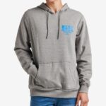 carland sudadera con capucha gris acero 0RZL2743 hombres Reef