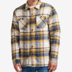 chamarra de manga larga hickman azul índigo 0RZL2730 hombres Reef