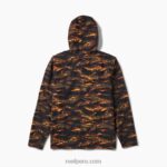 chaqueta hensler con media cremallera camuflaje 0RZL2745 hombres Reef - Image 2