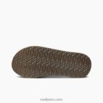 cojín fantasma de cuero marrón oscuro 0RZL2333 hombres Reef - Image 4