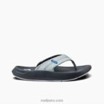 crucero de suela hinchable gris/gris claro/azul 0RZL2418 hombres Reef - Image 3