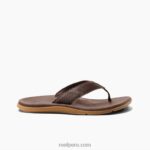 cuero santa ana marron oscuro 0RZL2365 hombres Reef - Image 2