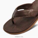 cuero santa ana marron oscuro 0RZL2365 hombres Reef - Image 5