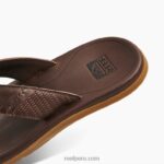 cuero santa ana marron oscuro 0RZL2365 hombres Reef - Image 6