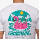 flotar en camiseta de manga corta blanco brillante 0RZL2576 hombres Reef - Image 5