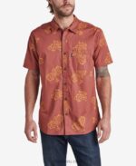 forja camisa de manga corta caoba 0RZL2642 hombres Reef